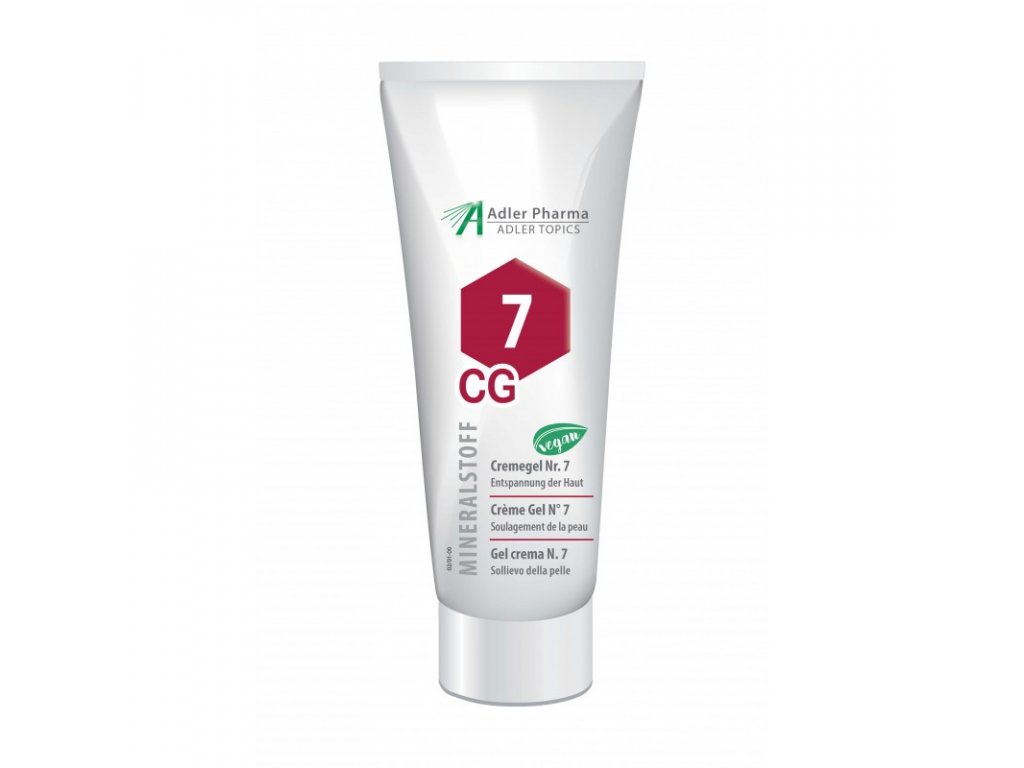 Adler Pharma Adler Topics Krémgel Nr. 7 Magnesium phosphoricum na uvolnění pokožky Objem: 200 ml