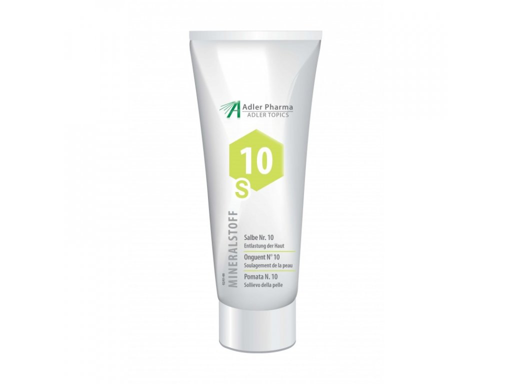 Adler Pharma Adler Topics Krém Nr. 10 Natrium sulfuricum na svědivou a ekzematickou kůži Objem: 200 ml