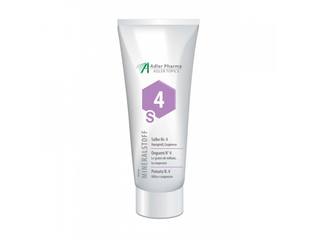 Adler Pharma Adler Topics Krém Nr. 4 Kalium chloratum na mílie Objem: 200 ml