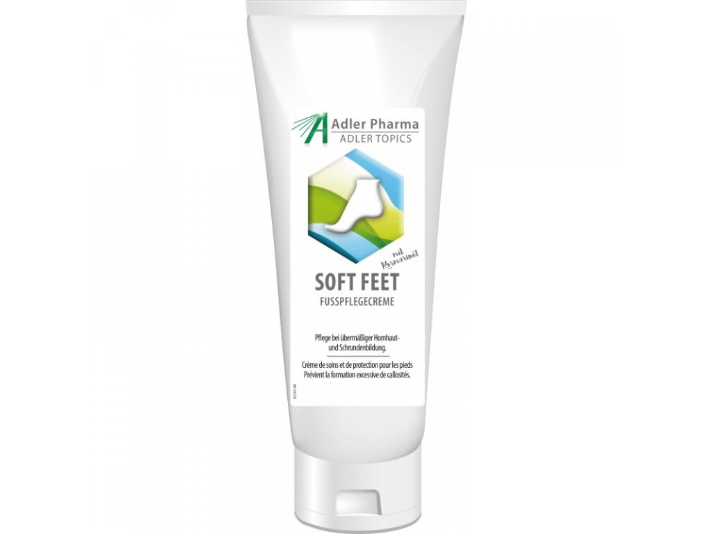 Adler Pharma Adler Topics Soft Feet krém na paty, 100ml