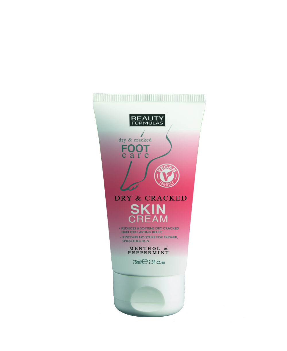 Beauty Formulas Krém na suché a popraskané nohy, 75ml