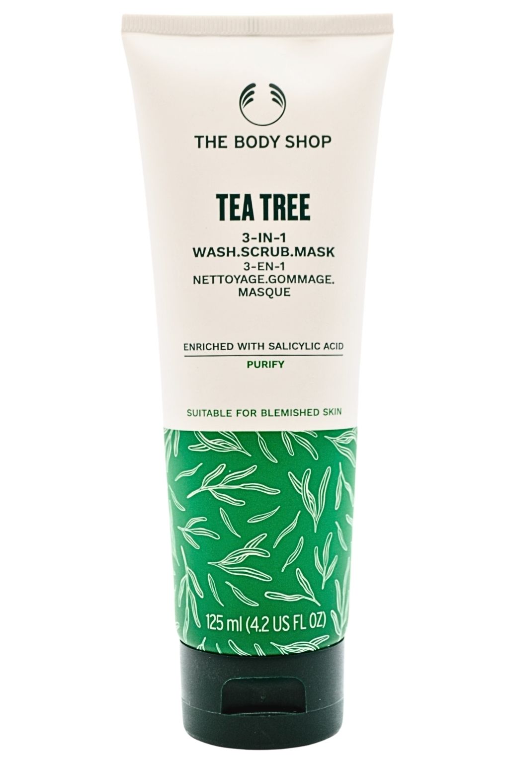 The Body Shop Maskový peeling 3v1 Tea Tree, 125ml