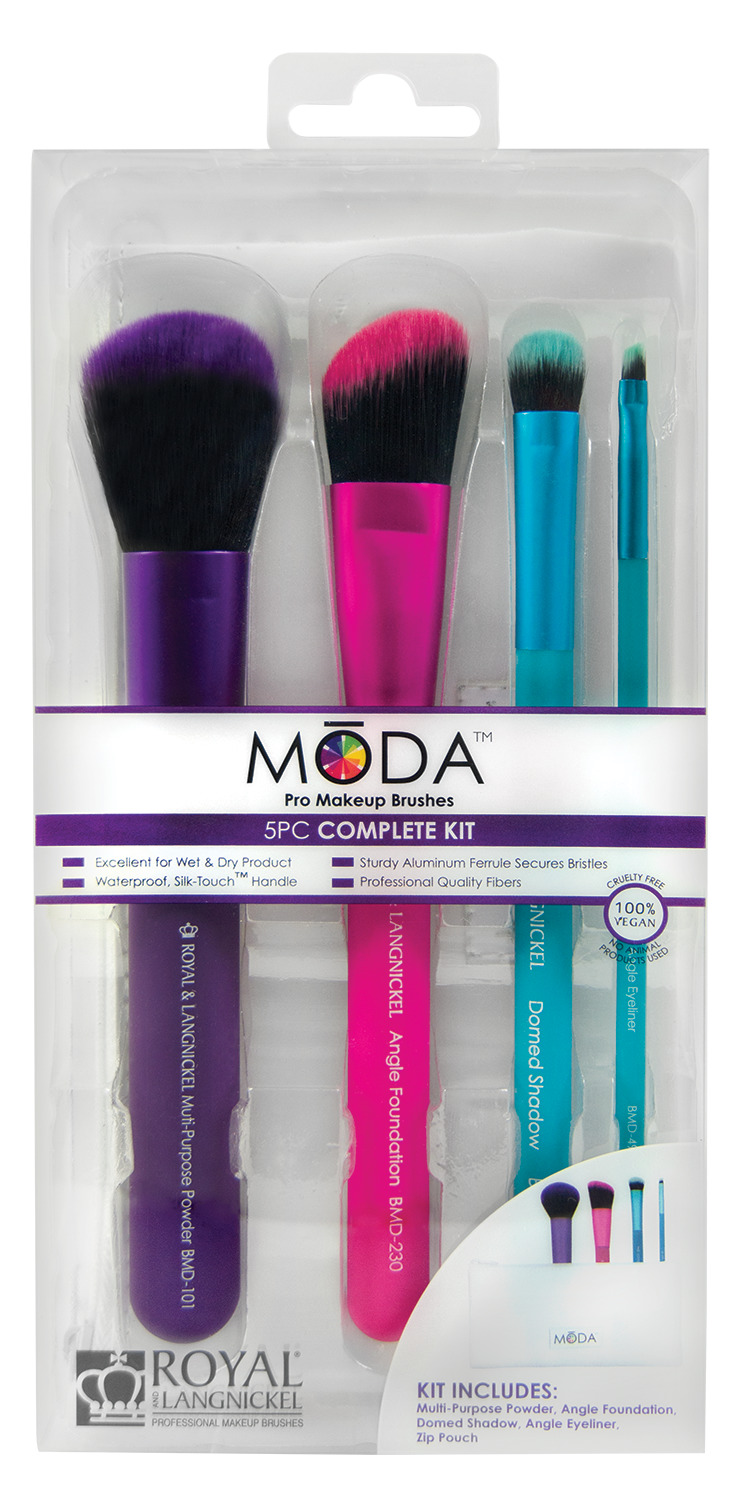 Royal & Langnickel MODA Complete Sada kosmetických štětců, 4ks