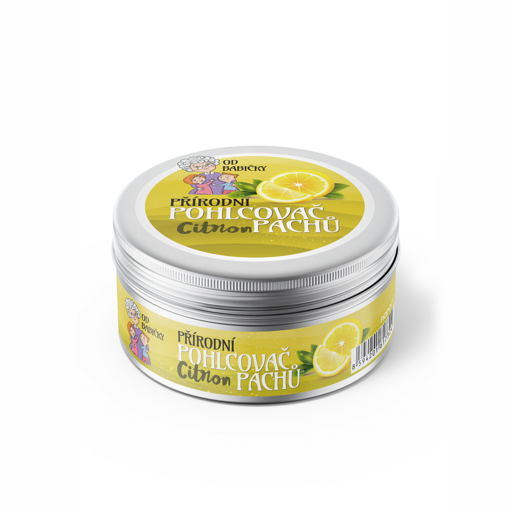 Přírodní pohlcovač pachů OD BABIČKY Citrus, 300 g