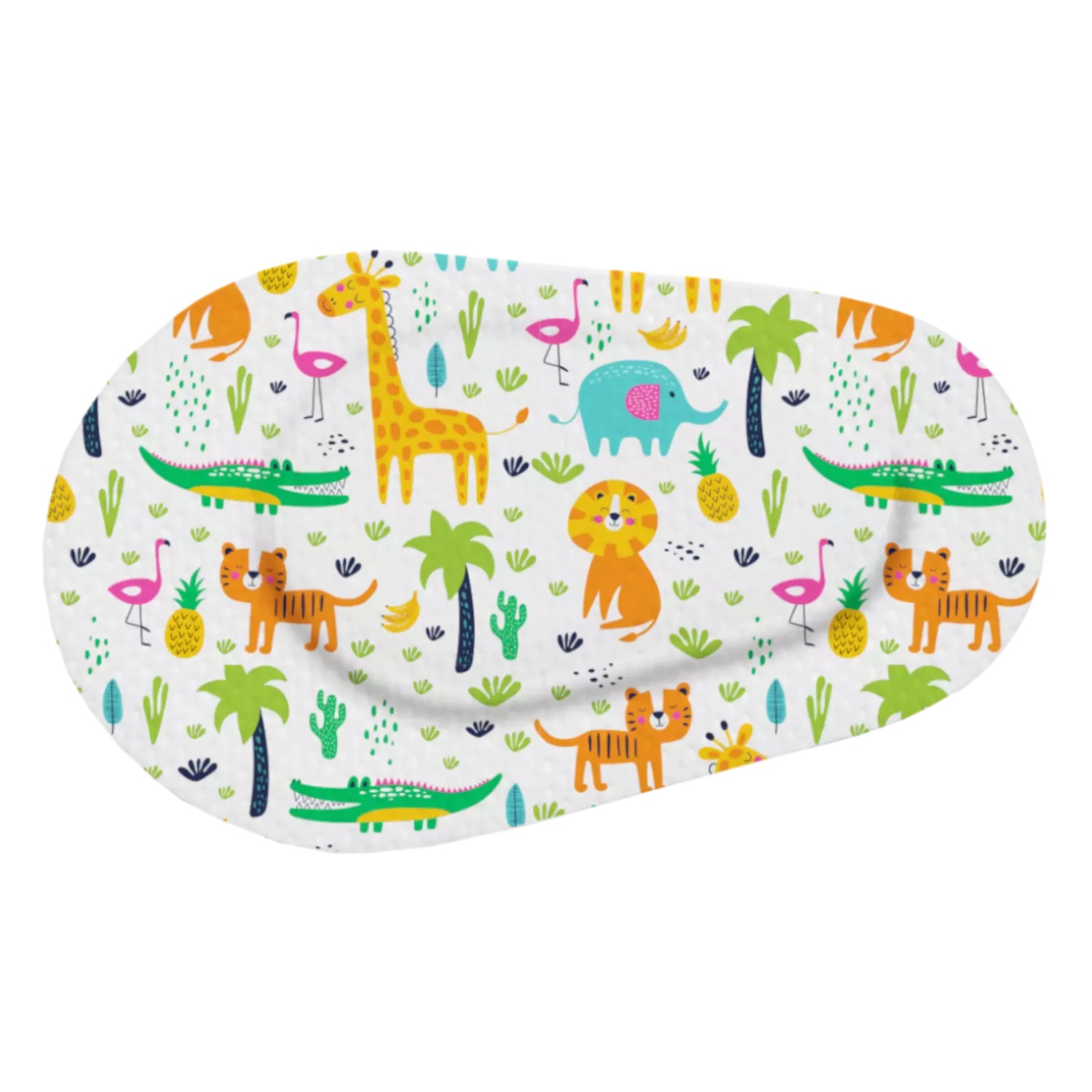 ZARYS International Group elastoKIDS Oční náplast z tkaniny s absorpční vložkou, samolepicí, sterilní, 5x7,5 cm, 50ks