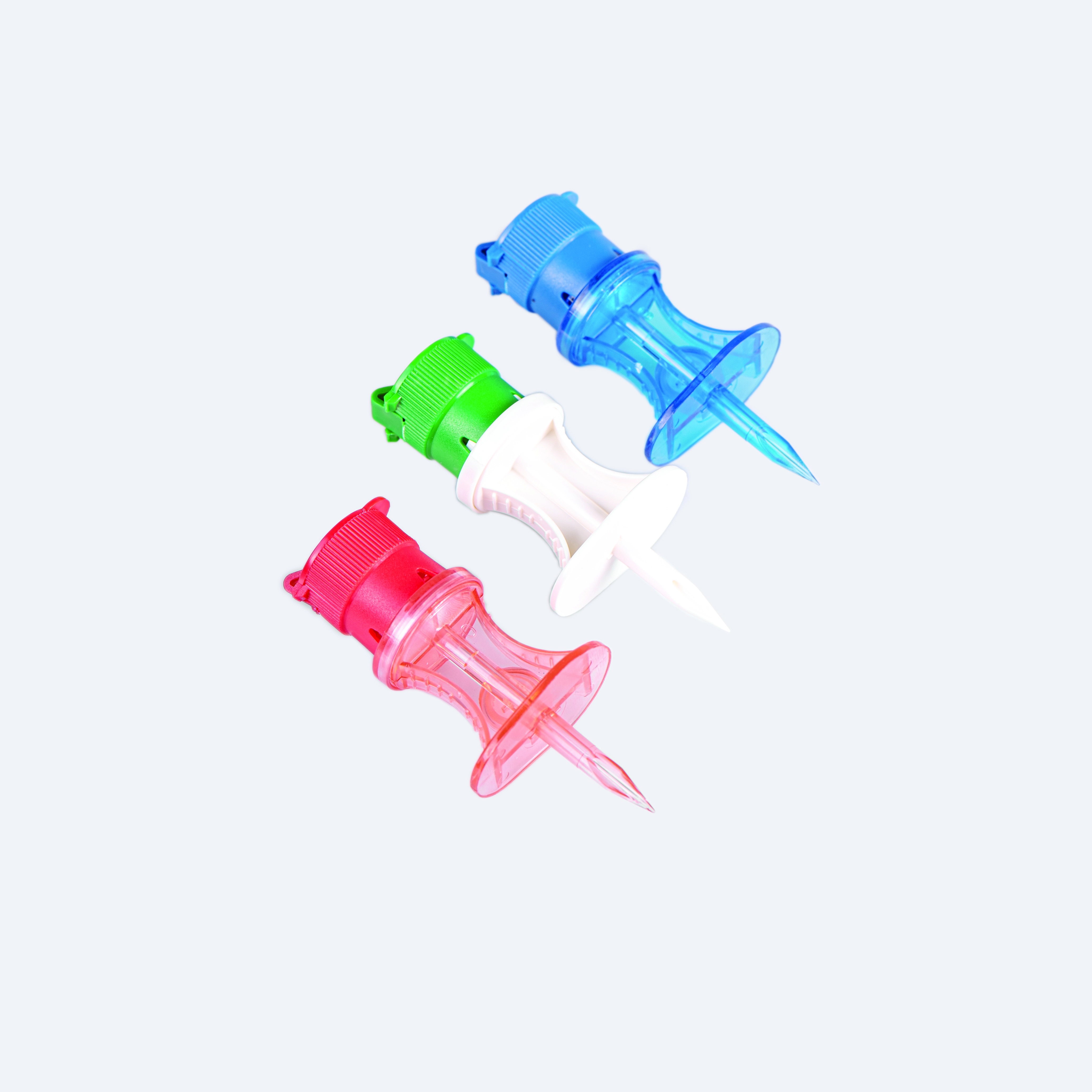 ZARYS International Group dicoSPIKE odběrový trn,  0,1 μm b.f. / 5μm č.f., sterilní, standardní medicína, modrý, 1ks