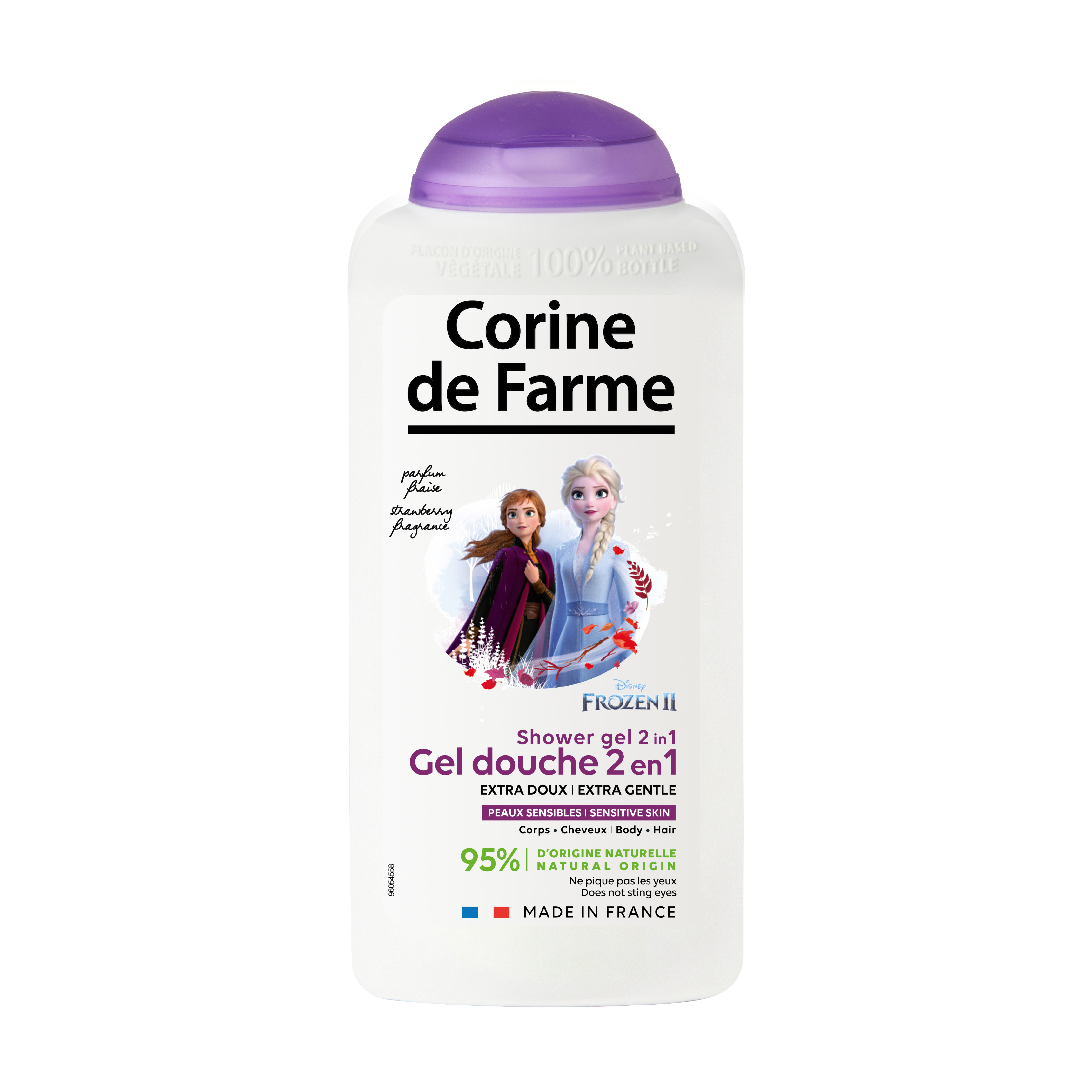 Corine de Farme 2v1 Sprchový gel a šampon - Ledová královna Disney, 300ml