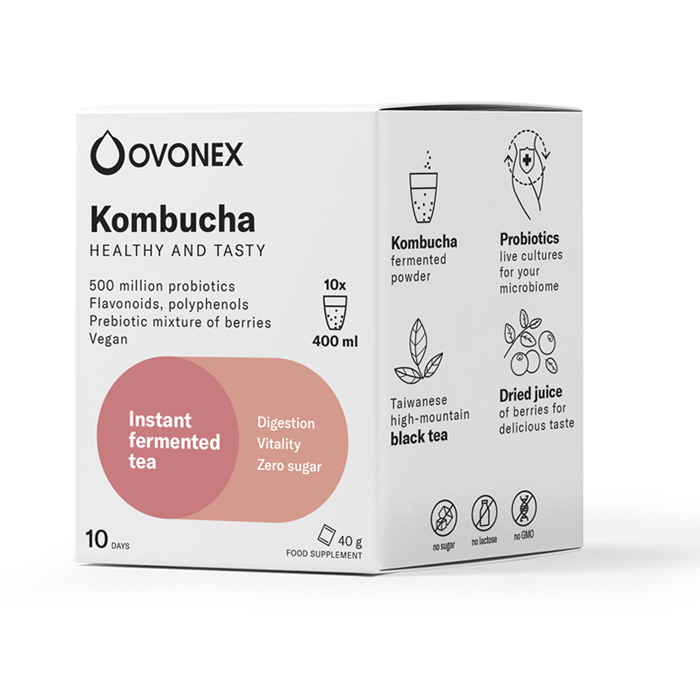 Ovonex Kombucha, 10 x 400 ml