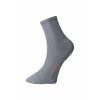 Ovecha Ponožky s jemným sevřením lemu s mikroplyšem, tmavě šedé, vel. 31-32