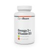 GymBeam Omega 3 + Vitamín D3, 90 kaps.