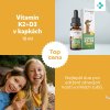 FutuNatura Kids Vitamín K2+D3 v kapkách, 15ml