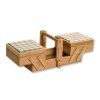 Kesper Kufřík na šití, bambus, 29 x 14 x 14,5 cm
