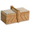 Kesper Kufřík na šití, bambus, 29 x 14 x 14,5 cm