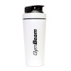 GymBeam Šejkr Steel White bílá, 750 ml