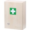 Nástěnná lékárnička dřevěná pro 5 osob