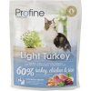 Profine Cat Light krmivo bez lepku pro regulaci váhy u koček s krůtou, kuřetem a rýží, 300 g