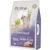 Profine Cat Sterilized krmivo bez lepku pro kastrované kočky s kuřetem a rýží, 10+2 kg ZDARMA