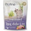 Profine Cat Sterilized krmivo bez lepku pro kastrované kočky s kuřetem a rýží, 300 g