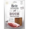 Brit Jerky sušené masové pamlsky s kachnou a kuřetem, 80 g