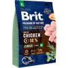 Brit Premium by Nature krmivo pro mladé psy s kuřetem, 3 kg