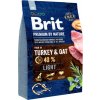 Brit Premium by Nature krmivo pro regulaci váhy u psů krůta s ovsem, 3 kg