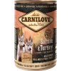 Carnilove Wild konzerva pro štěňata bez obilovin losos a krocan, 400 g