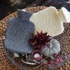 Termofor lurex obal pleteny antracit Hugo Frosch