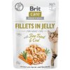 Brit Care Cat Fillets in Jelly with Fine Trout & Cod 85g