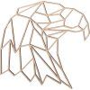 34734 dreveny geometricky obraz orel