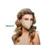 10x Český NanoRespirátor BreaSAFE® FFP2 - Znovupoužitelný -béžový L