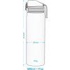 54909 ion8 leak proof nerezova termoska grey 600 ml