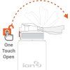 ion8 One Touch Kids Basketball, 600 ml