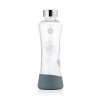 Skleněná lahev EQUA Metallic Silver 550 ml