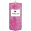 Přírodní vonná svíčka palmová - AROMKA - Válec, průměr 5,4 cm, výška 12 cm
