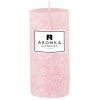 Přírodní vonná svíčka palmová - AROMKA - Válec, průměr 5,4 cm, výška 12 cm