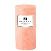 Přírodní vonná svíčka palmová - AROMKA - Válec, průměr 5,4 cm, výška 12 cm