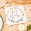 Ubrousky papirove Hey baby Botanical.1