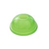 Víčko EKO rPET O95 mm vypouklé s otvorem zelené k 0,2 - 0,5 l 50 ks