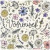 VOBROUSEK - voskovaný ubrousek 27x27 cm