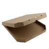 Krabice na pizzu 32x32x3 cm hnědá ideal pack® bal/100 ks