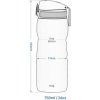 ion8 One Touch láhev Aqua, 750 ml