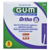 GUM Ortho Floss zubní nit pro čištění rovnátek, 5 ks