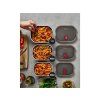 2571 3 black blum meal prep box set x3 open food 3 sizes
