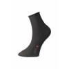 Ovecha Ponožky s jemným sevřením lemu "Roll-top" černé, vel. 25-26