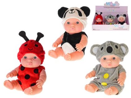 Bábika 20cm Zvieracie oblečenie
