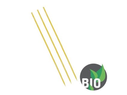 Špajdle bambusové hrotené 20cm/200ks