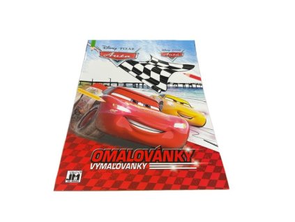 Omaľovánka A4  Cars 3