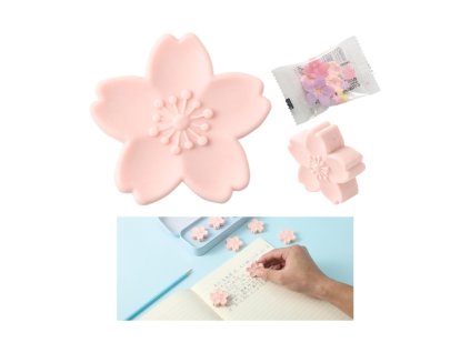 Guma M&G Sakura kvet