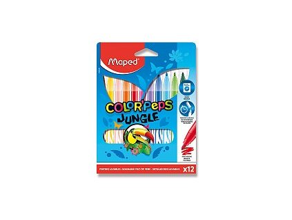 Fixy Maped Color Peps Jungle 12ks