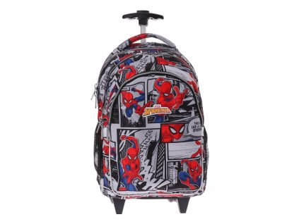 Školský batoh na kolieskach - Spider Man